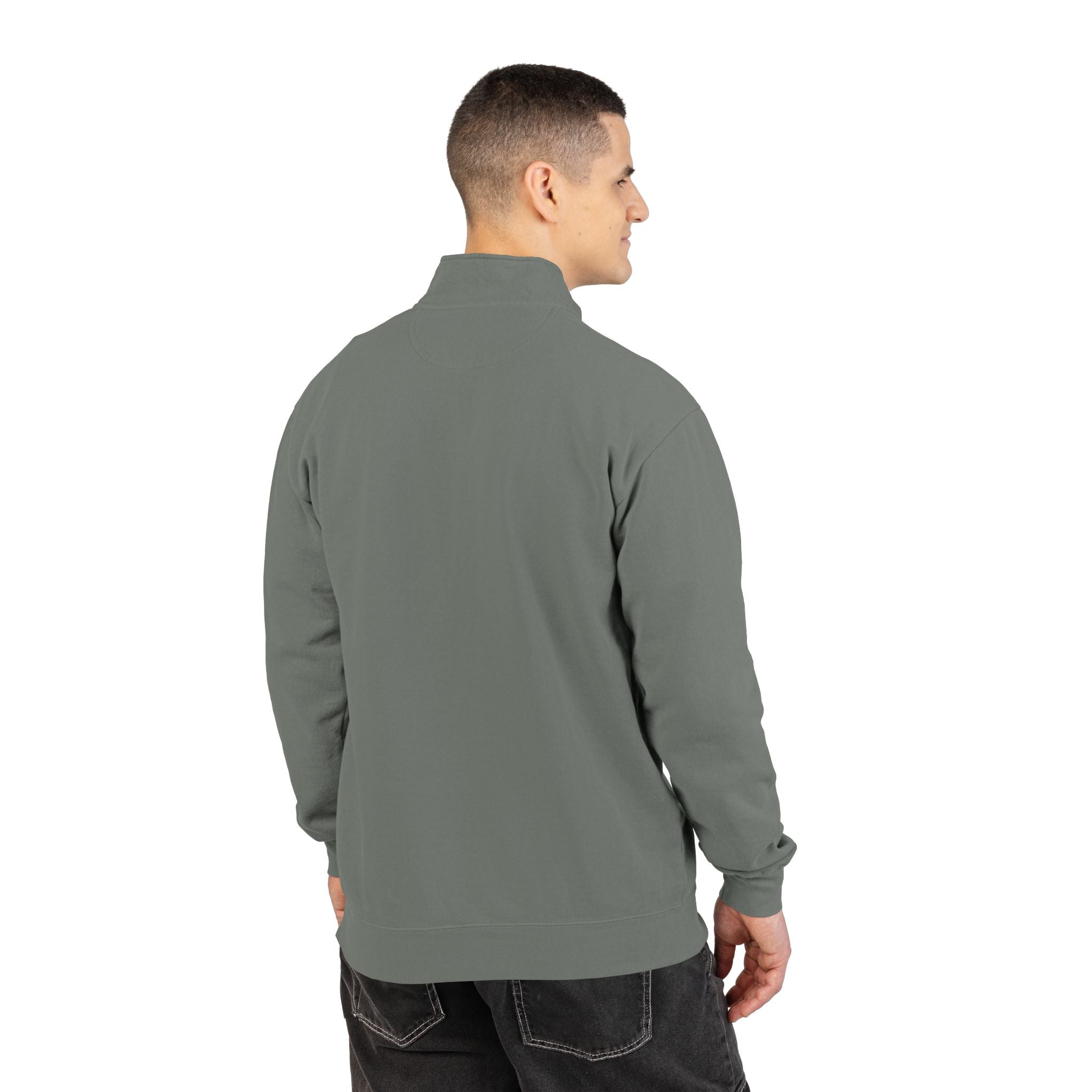 Quarter-Zip Sweatshirt  Casual Pullover