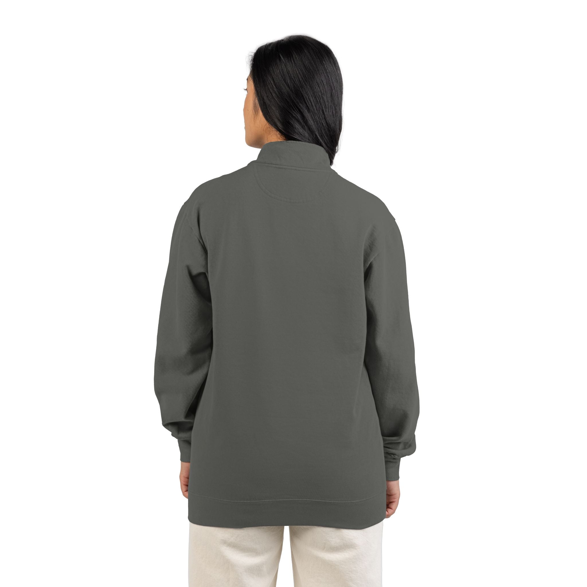 Quarter-Zip Sweatshirt  Casual Pullover